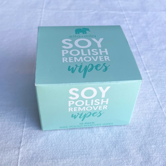 ELLA + MILA | Soy Nail Polish Remover Wipes - Unscented - Picture 3 of 8